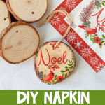 How to Make a Napkin Ornament