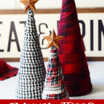 DIY Flannel Trees