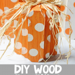 DIY Wood Pumpkins