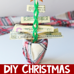 Money Christmas Tree Gift DIY