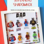 Father's Day Superhero Shadowbox