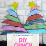 DIY Grinch Trees Decor