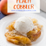 dump peach cobbler