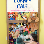 Stuffed Animal Corner Cage