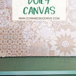 DIY Doily Wall Art