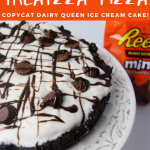 Copycat Dairy Queen Reese's Treatzza Pizza