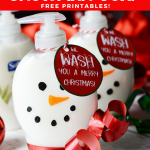 DIY Snowman Soap