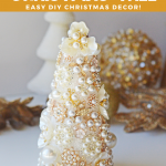 Jeweled Christmas Tree DIY