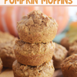 3 Ingredient Pumpkin Muffins