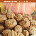 3 Ingredient Pumpkin Muffins