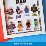 Father's Day Superhero Shadowbox