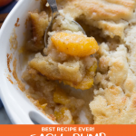 dump peach cobbler