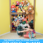 Stuffed Animal Corner Cage