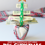 Money Christmas Tree Gift DIY