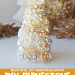 Jeweled Christmas Tree DIY