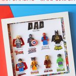 Father's Day Superhero Shadowbox