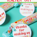 Smarties Teacher Gift