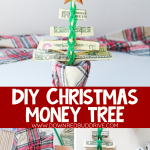 Money Christmas Tree Gift DIY