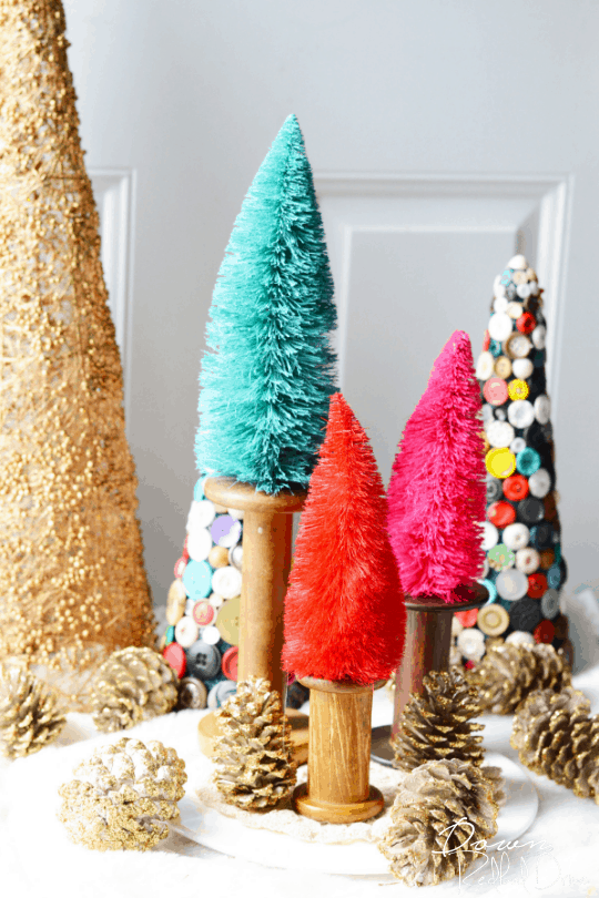 Bottle Brush Trees DIY