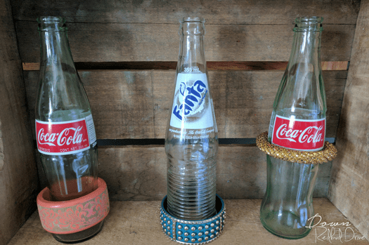 DIY Soda Crate Bracelet Holder