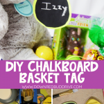 Chalkboard Easter Basket Tag