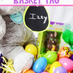 Chalkboard Easter Basket Tag