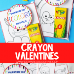 Printable Crayon Valentines