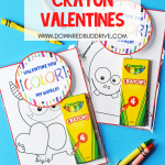 Printable Crayon Valentines