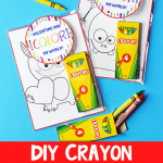 Printable Crayon Valentines