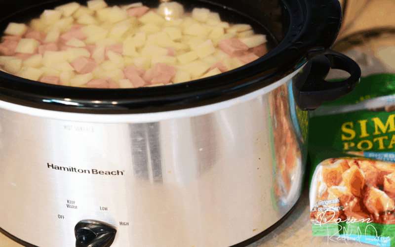 Crockpot Ham and Cheese Soup