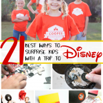 creative ways to surprise kids with a Disney trip