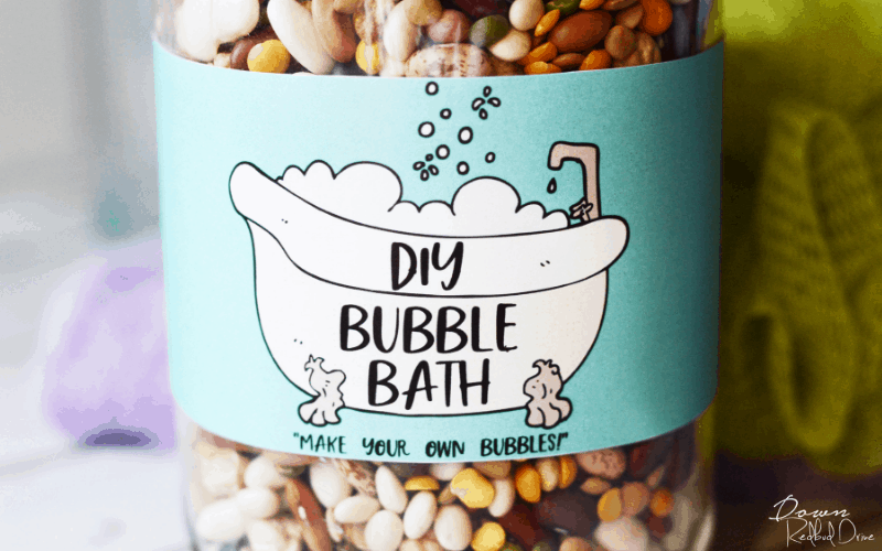 DIY Bubble Bath Gag Gift