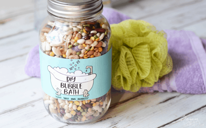 DIY Bubble Bath Gag Gift