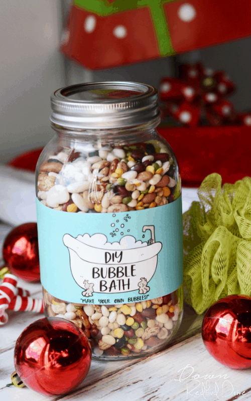 DIY Bubble Bath Gag Gift