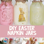 DIY Easter Napkin Jars