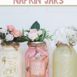 DIY Easter Napkin Jars