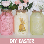 DIY Easter Napkin Jars