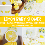 DIY Lemon Baby Shower