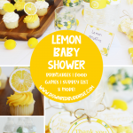 DIY Lemon Baby Shower