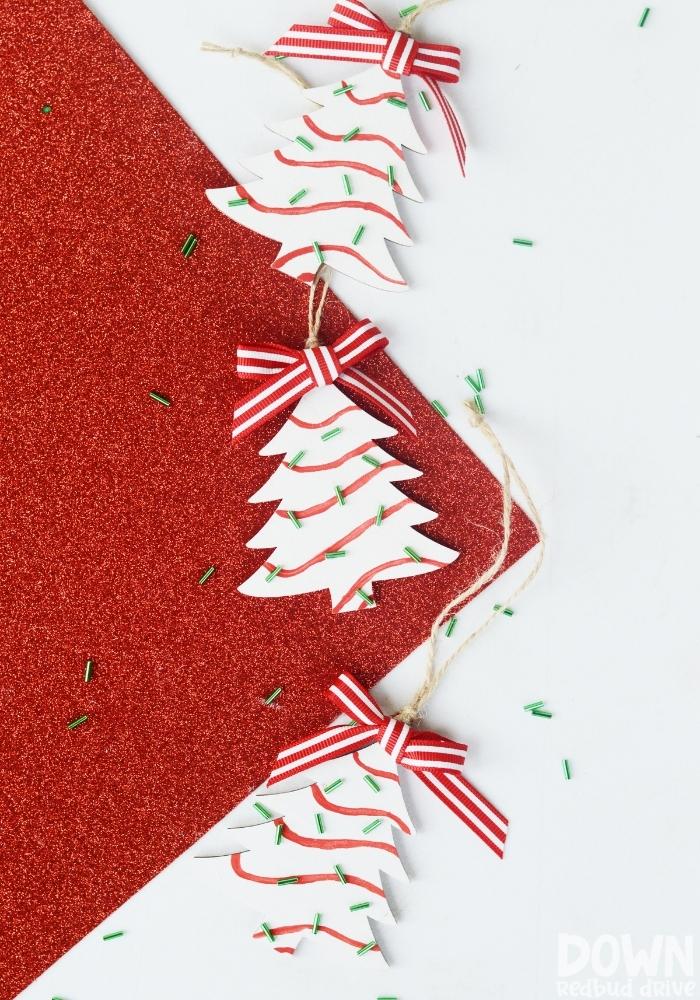 DIY Little Debbie Christmas Tree Ornament