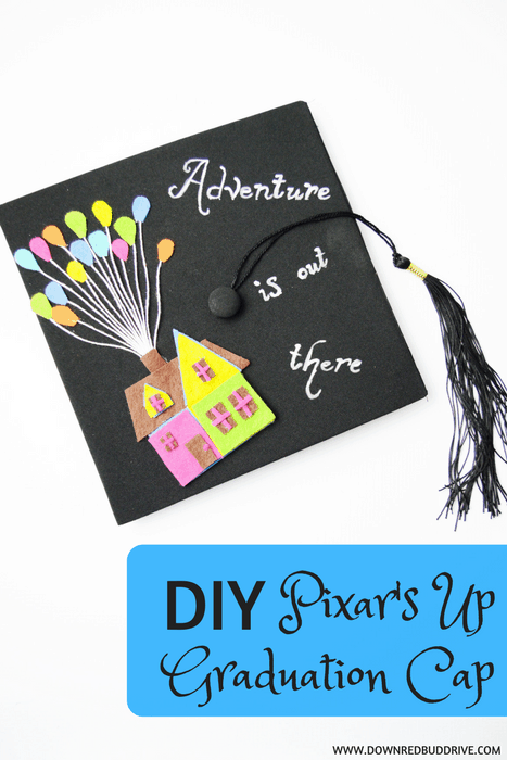 DIY Pixar's Up Graduation Cap