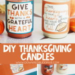 DIY Thanksgiving candles