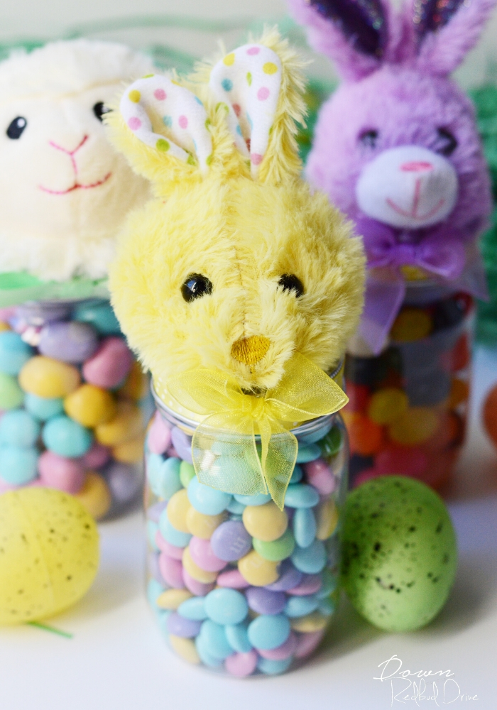 easter candy jars