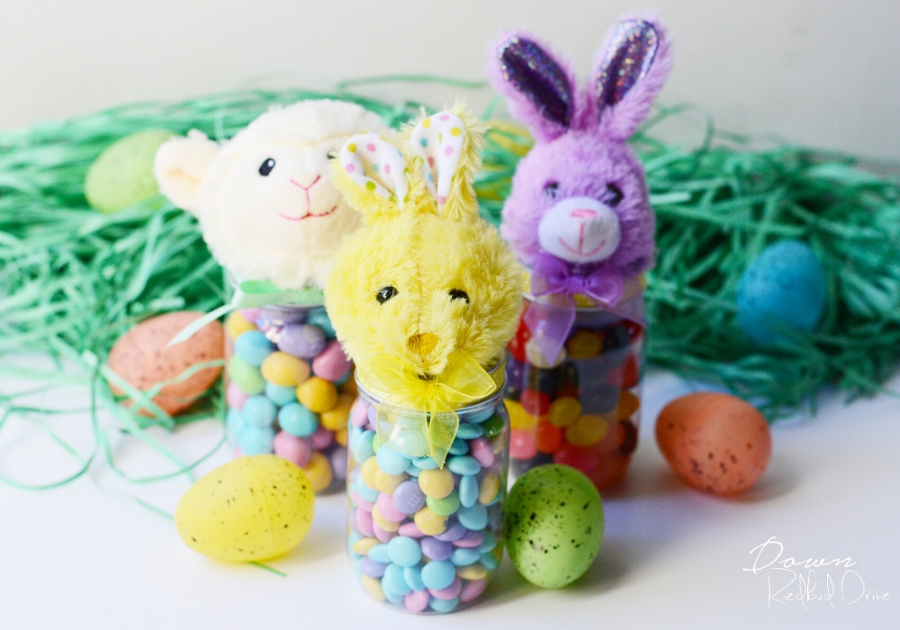 easter candy jars