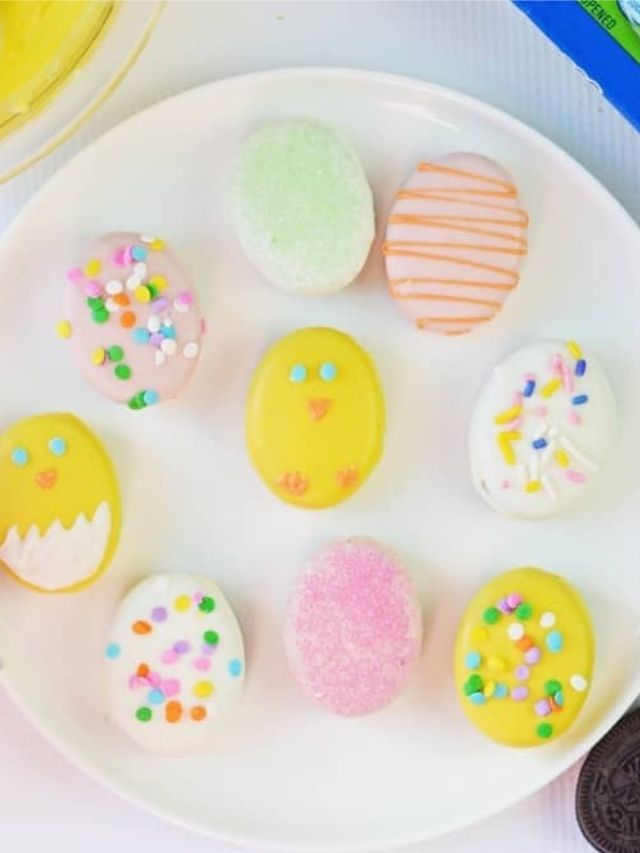 Easter Egg Oreos cover