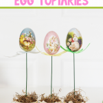 DIY Easter Egg Topiary