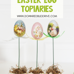 DIY Easter Egg Topiary