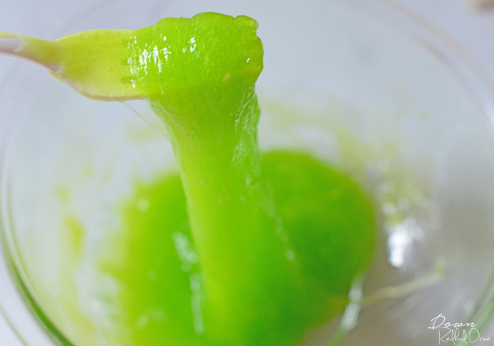 green elf snot slime