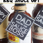 DIY Father's Day BBQ Sauce Gift