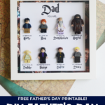 DIY Father's Day Harry Potter Shadowbox